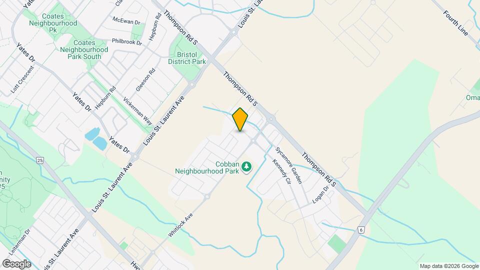 725 Kennedy Cir W Map and Location Details