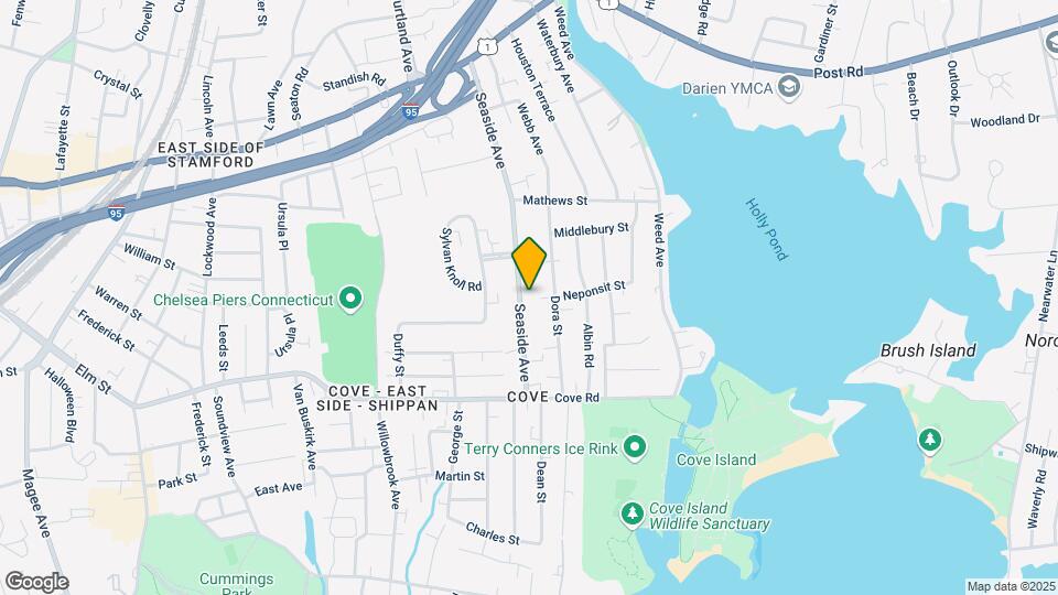 206 Seaside Ave Mapa y Detalles de la Ubicación