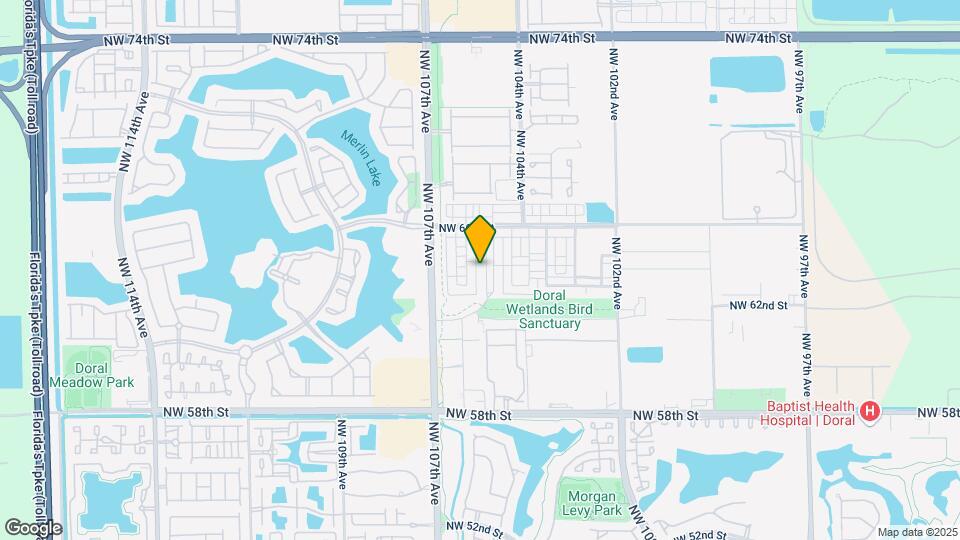 6334 NW 104th Path Map and Location Details