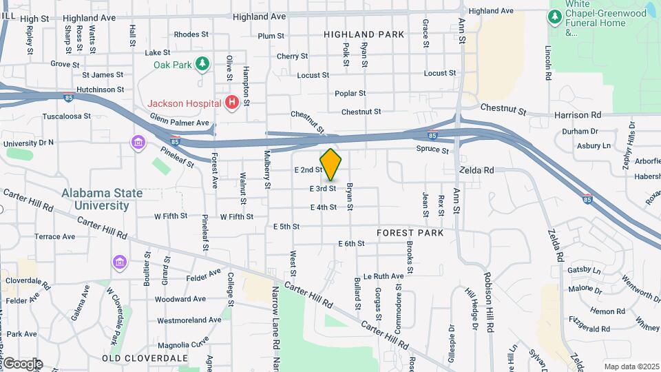 2213 E 3rd St Map and Location Details