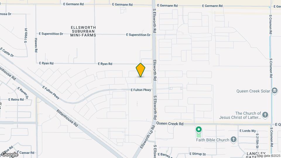 20707 E Mockingbird Dr Map and Location Details