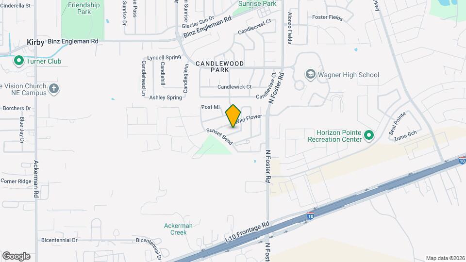 6327 Fence Crossing Map and Location Details