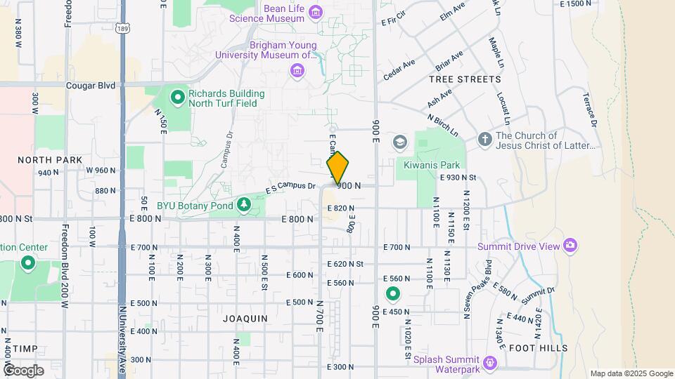 758 E 900 N St Map and Location Details