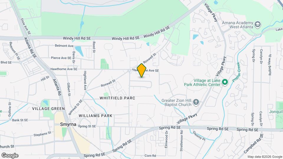 1439 Springleaf Cir SE Map and Location Details