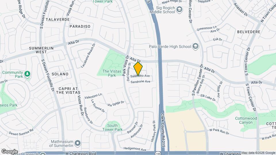 11221 Salentino Ave Map and Location Details