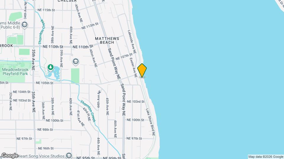 10514 Riviera Pl NE Map and Location Details