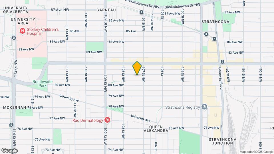 10717 81st Ave NW Map and Location Details