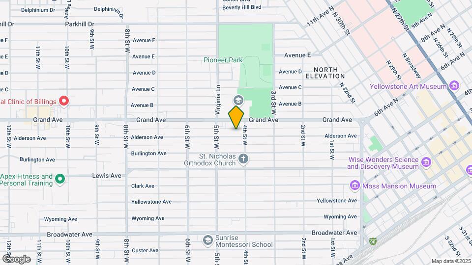 415 Alderson Ave-Unit -Bottom Unit Map and Location Details