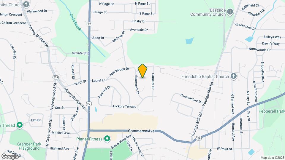 405 Somerset Pl Map and Location Details