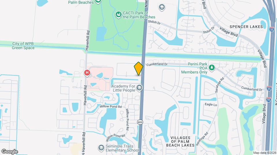 5145 Palmbrooke Cir Mapa y Detalles de la Ubicación
