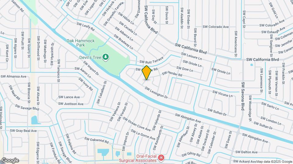 1668 SW Herder Rd Map and Location Details