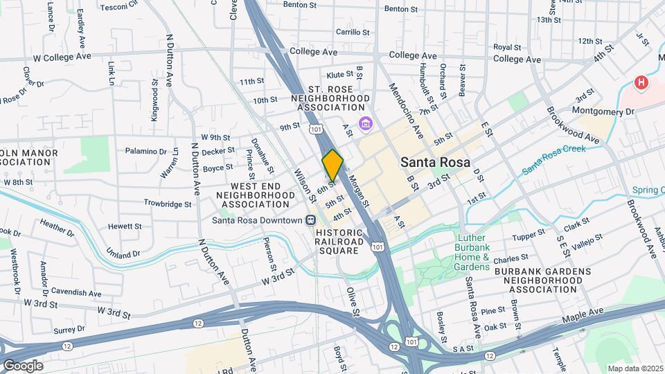 421-425 Davis St/140 6th Mapa y Detalles de la Ubicación