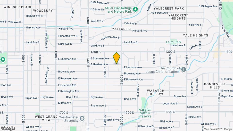 1464 E Harrison Ave Mapa y Detalles de la Ubicación