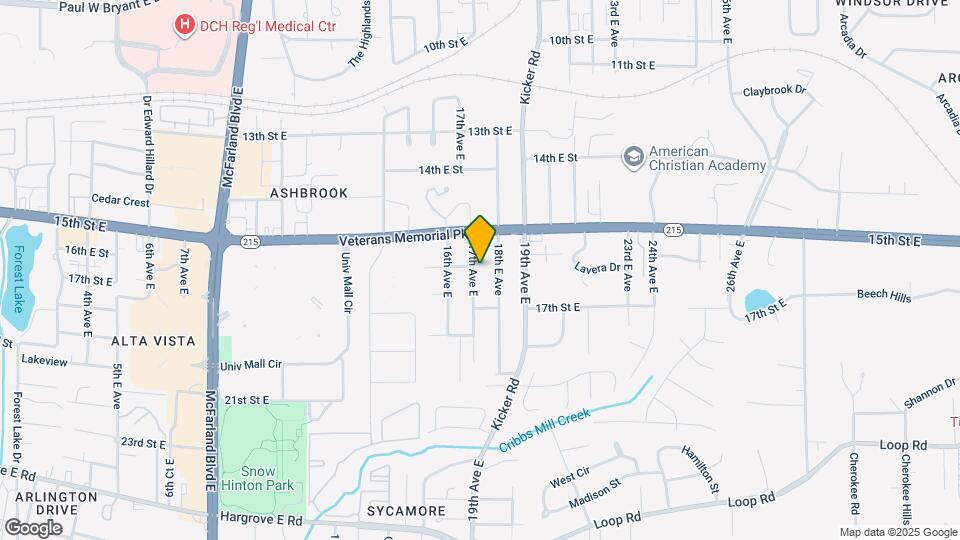 1609 17th Ave E Map and Location Details