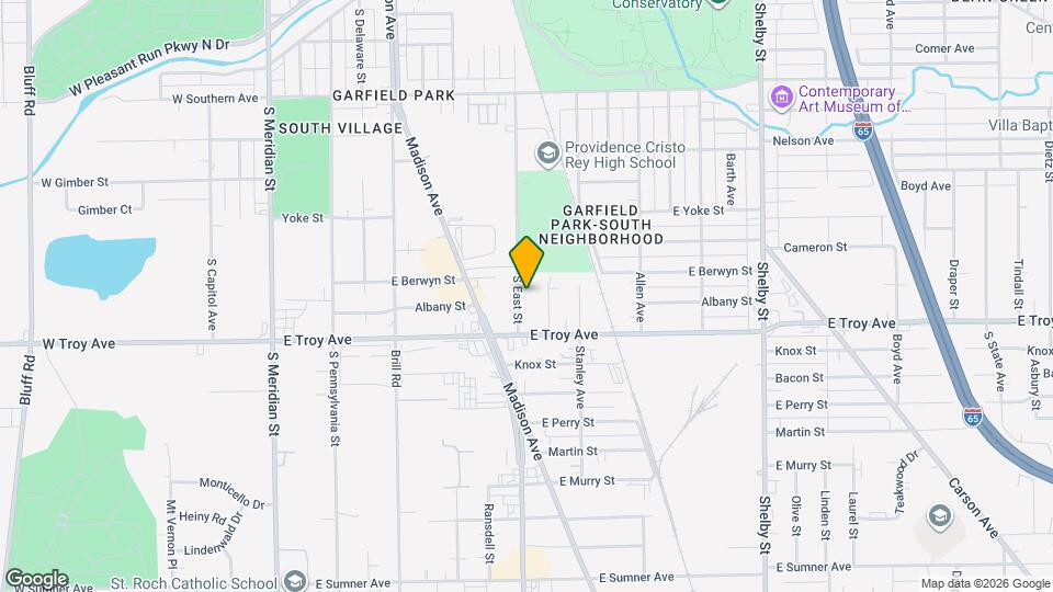 2919 S East St Map and Location Details