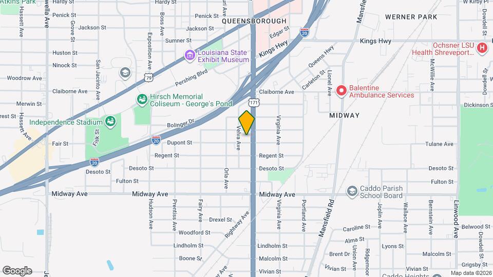 2714 Dupont St Map and Location Details