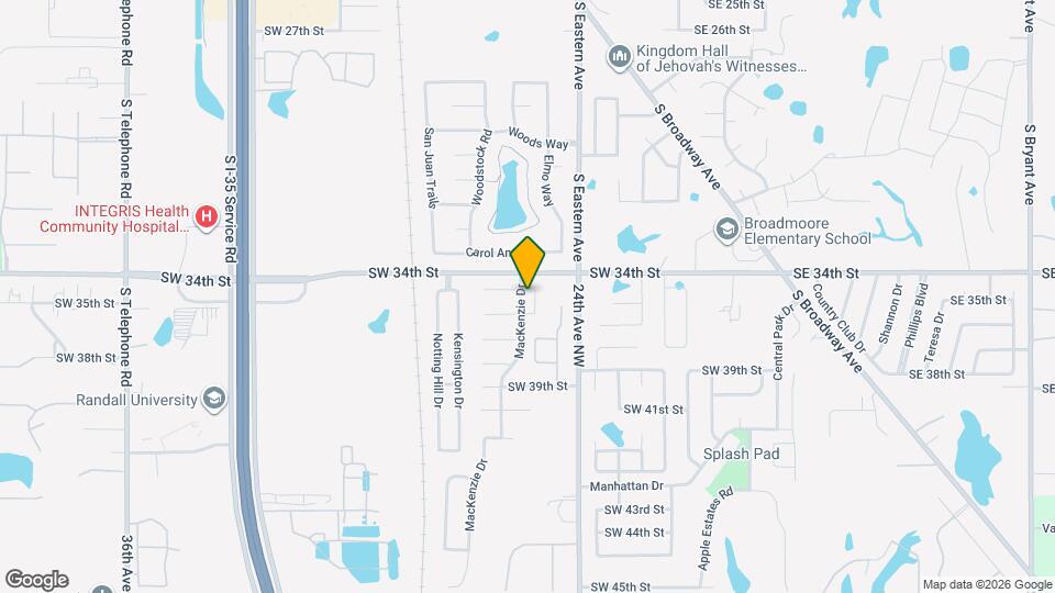 3513 Brittany Ct Mapa y Detalles de la Ubicación