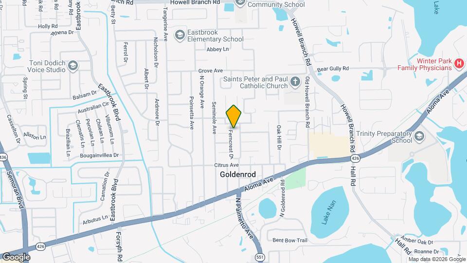 5119 Ferncrest Dr Map and Location Details