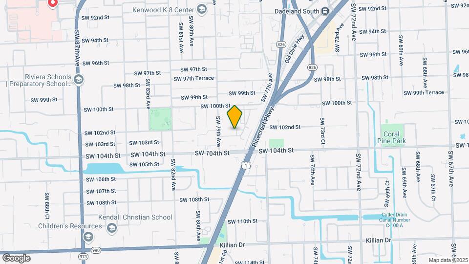 7811 SW 102nd Ln Map and Location Details