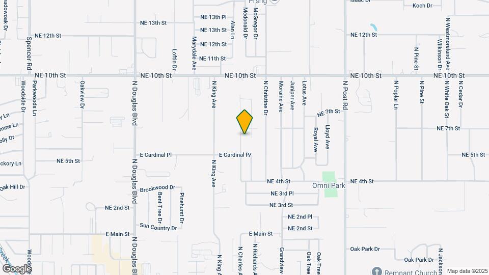 620 Woodland Dr Map and Location Details