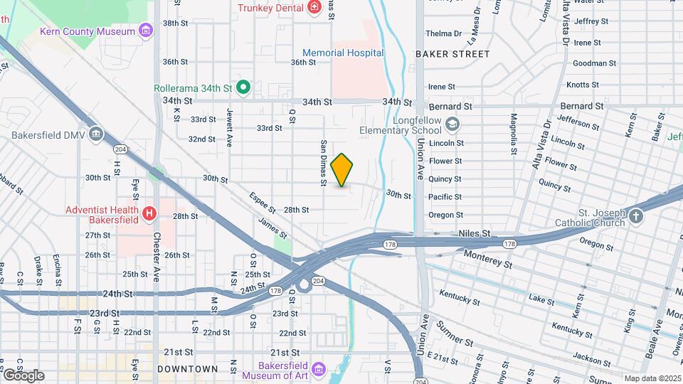 507 30th St Map and Location Details