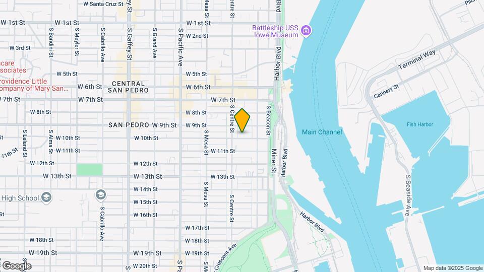 262 W 10th St Map and Location Details