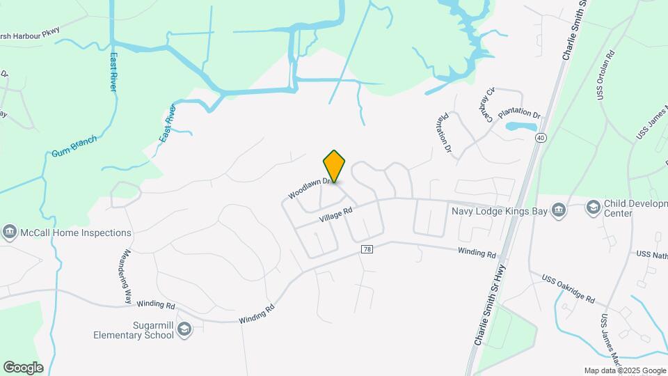 205 Woodlawn Dr Map and Location Details