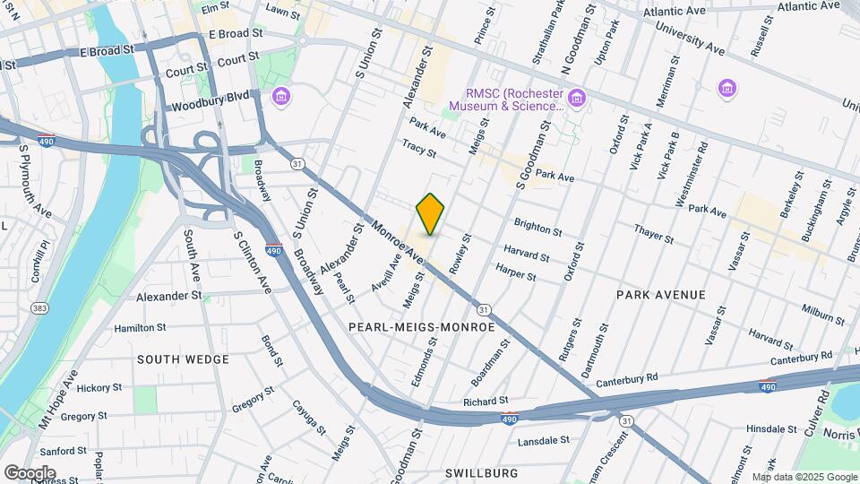 327 Meigs St Map and Location Details