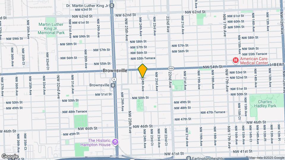 5210 NW 24th Ave Map and Location Details