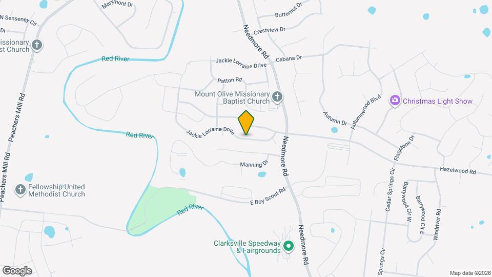 2002 Jackie Lorraine Drive Map and Location Details