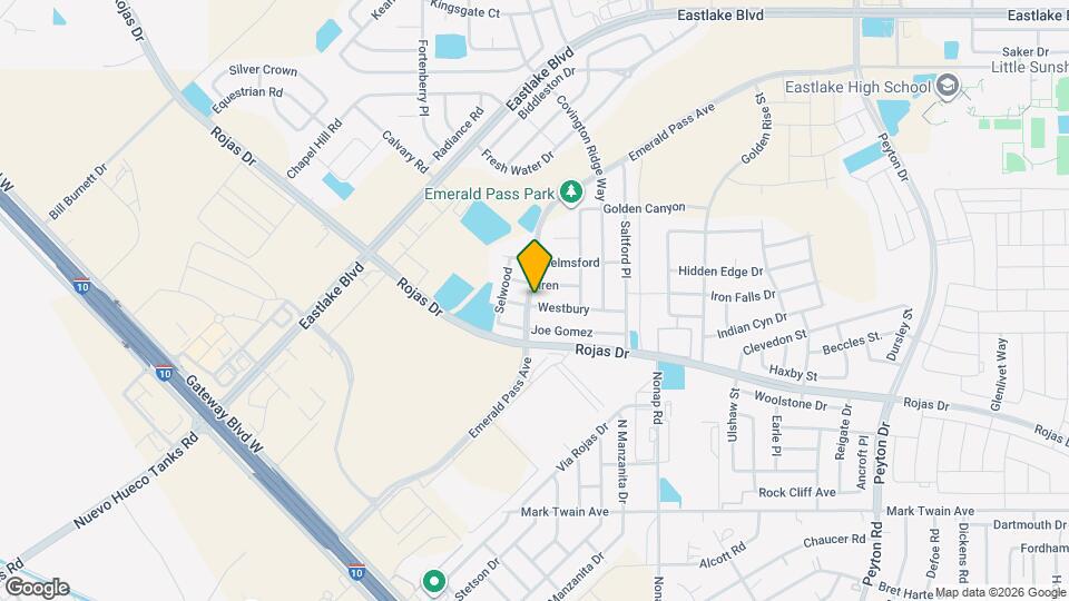 12325 Westbury Map and Location Details