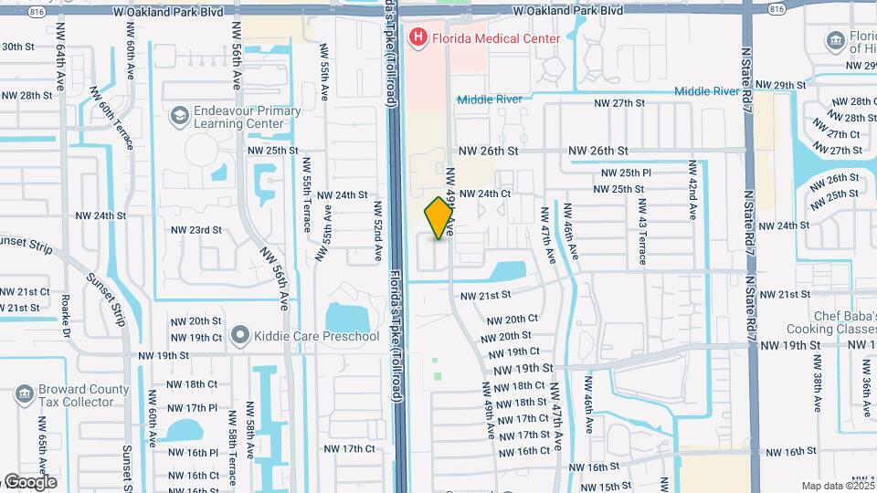 2250 NW 50th Ave Map and Location Details