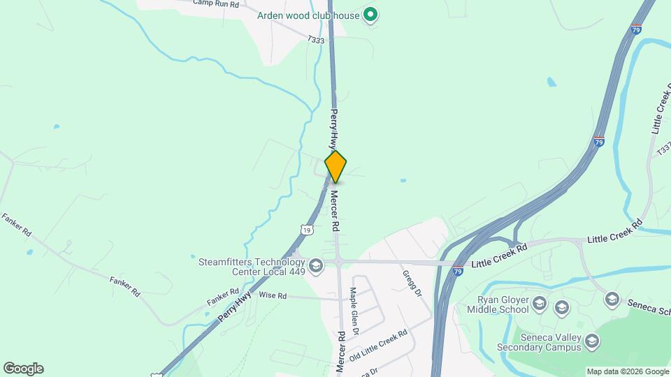 392 Mercer Rd Map and Location Details