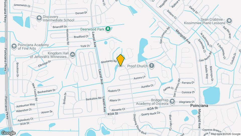 9 Cecilia Way Mapa y Detalles de la Ubicación