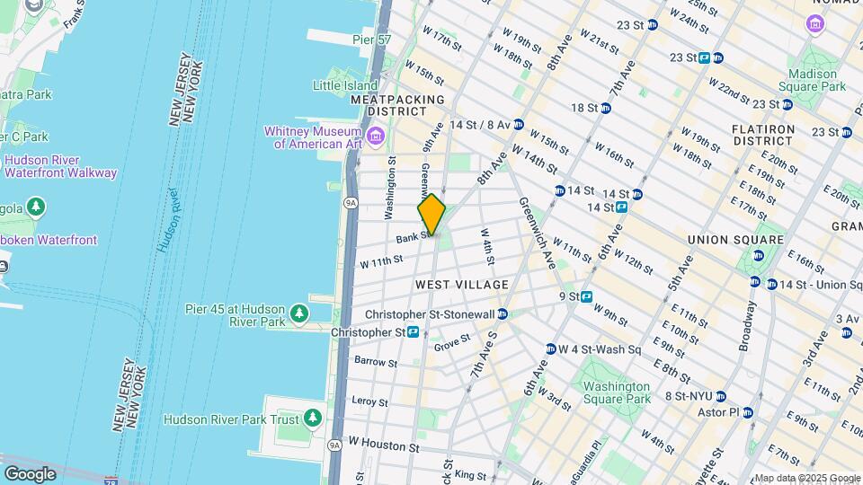 579 Hudson St Mapa y Detalles de la Ubicación