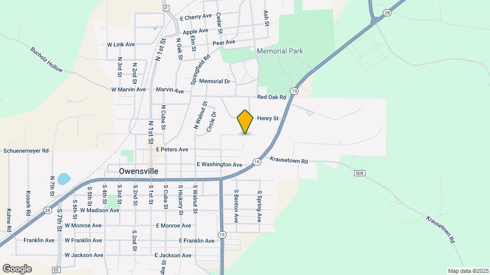 Red Oak Trailer Park Mapa y Detalles de la Ubicación
