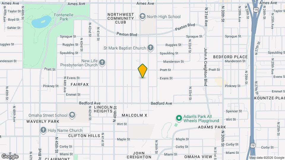3525 N 37th St Mapa y Detalles de la Ubicación
