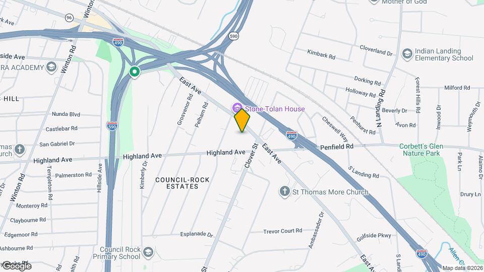 2411 East Ave, Unit 2411-5 East Ave Map and Location Details