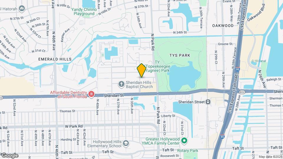 2701 N 34th Ave Map and Location Details