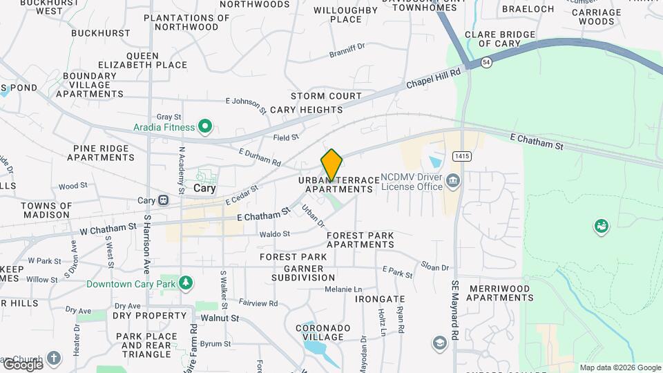 105 E Circle Dr Map and Location Details