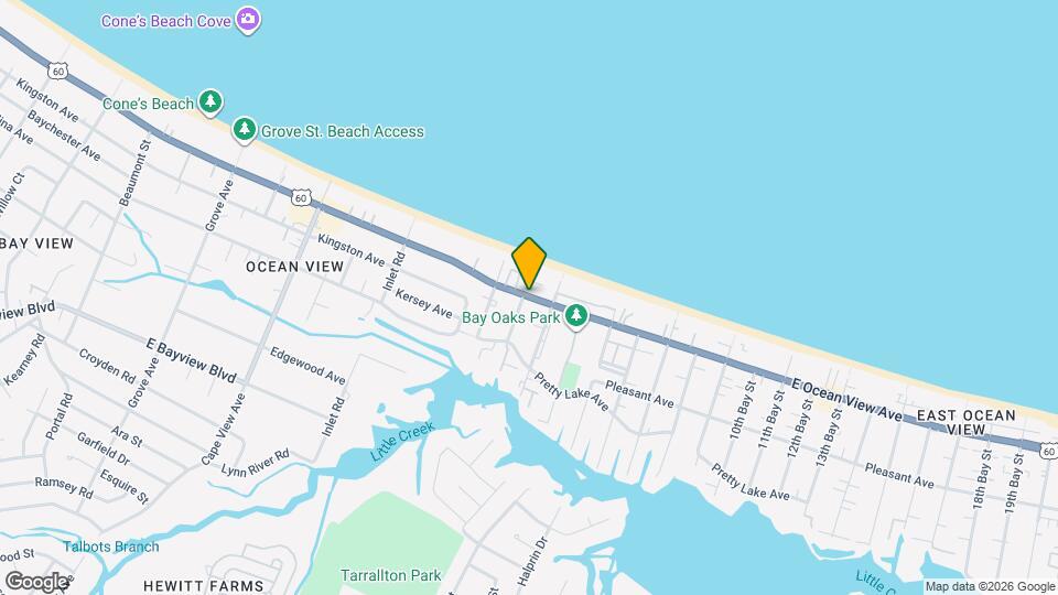 2224 E Ocean View Ave Map and Location Details