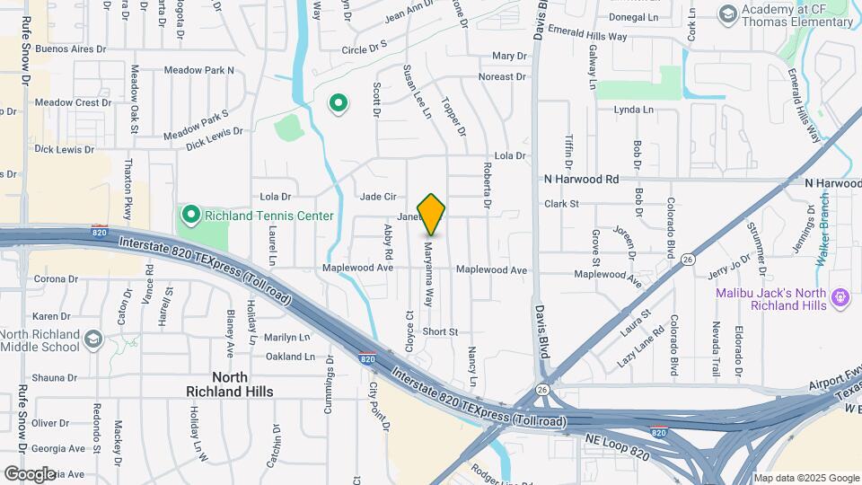 5116 Maryanna Way Map and Location Details