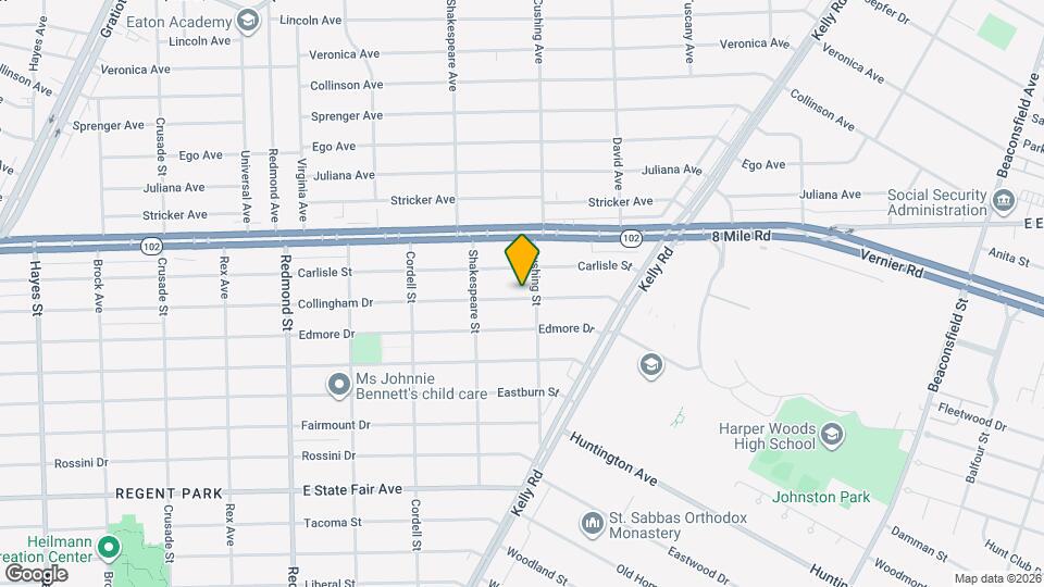 16687 Collingham Dr Map and Location Details