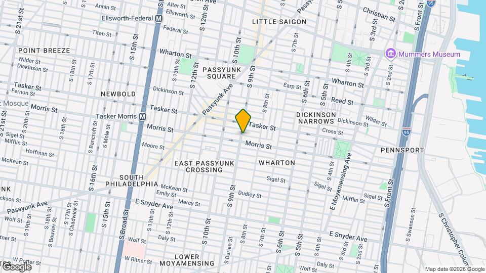 1625 S 9th St Map and Location Details