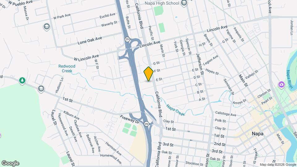 1751-1753 E St Map and Location Details