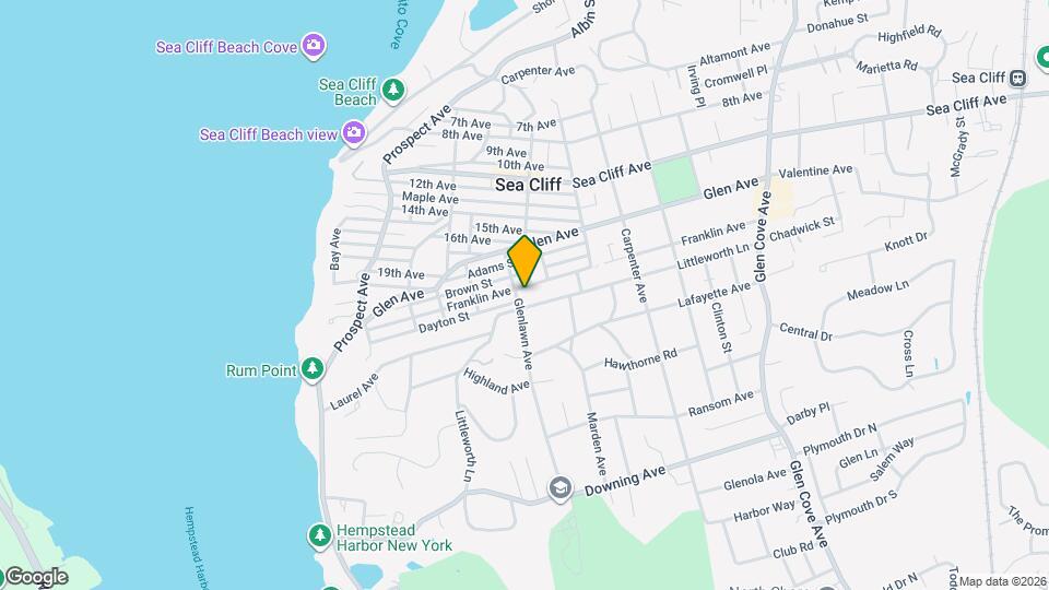 207 Franklin Ave Mapa y Detalles de la Ubicación