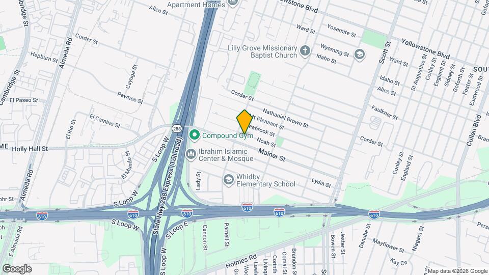 3514 Noah St Map and Location Details