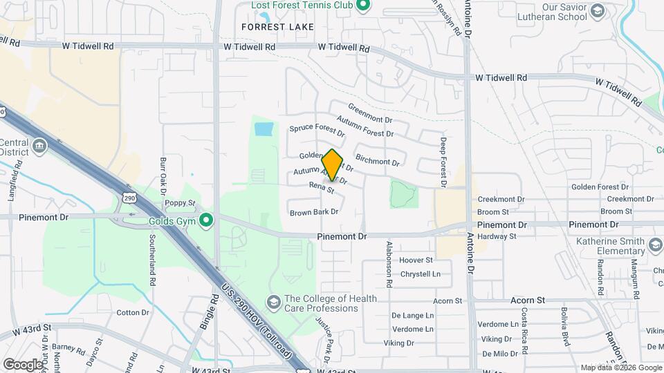 6126 Rena St Map and Location Details