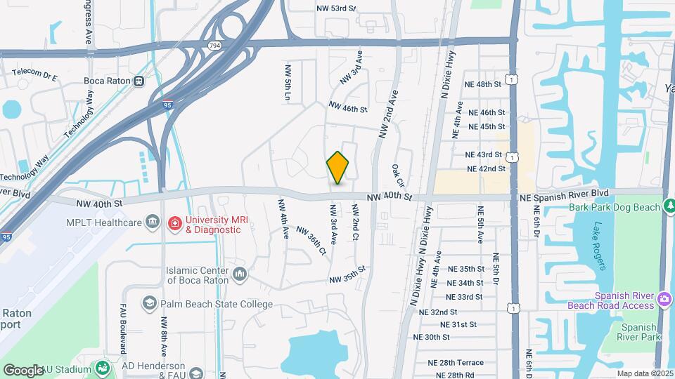 4000 NW 3rd Ave Map and Location Details