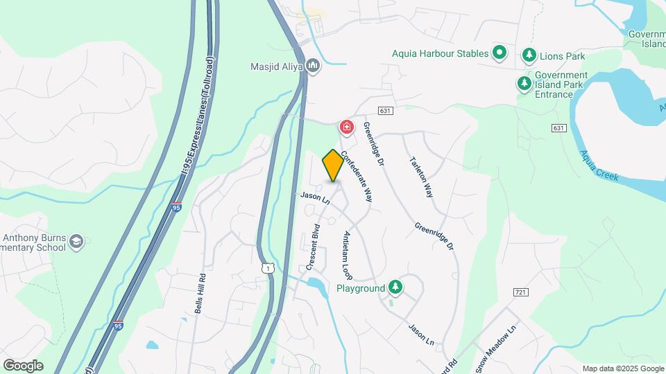 405 Hatchers Run Ct Map and Location Details